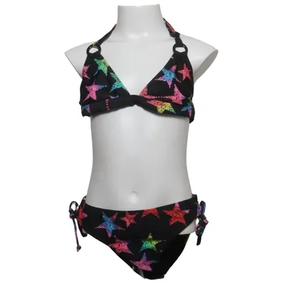 Bikini (Black, Multicolored) from Rossi Elastane, Polyamide