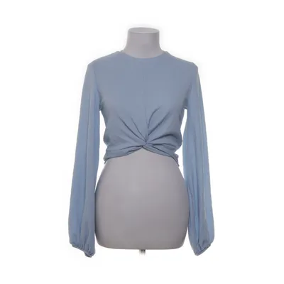 Blouse (Blauw) van Monki Polyester, Elastaan
