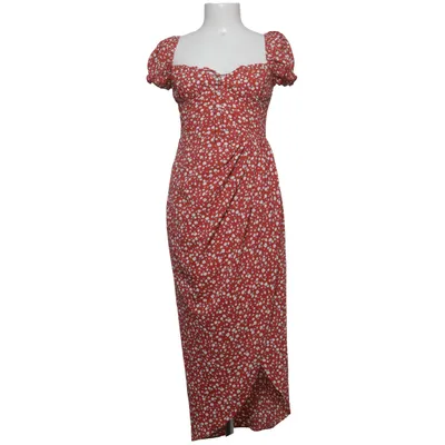Jurk (Rood, Wit) van Kiss the Sky Polyester, Viscose