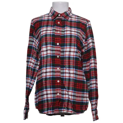 Flanellskjorta (Röd, Vit, Grön, Blå) från Lands' End Bomull