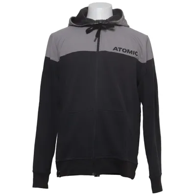 Sweat à capuche (Gris, Noir) de Atomic Coton, Polyester