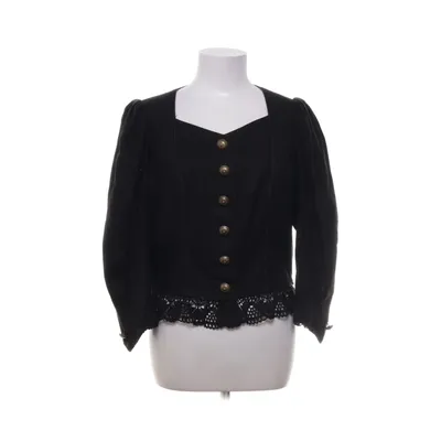 Kofta (Svart) från Chiemseer Dirndl & Tracht Bomull, Linne, Viskos