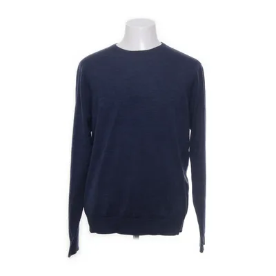 Sweater (Blå) fra Dressmann Merinould