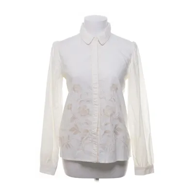 Blouse (Wit, Beige) van Sézane Katoen, Polyester