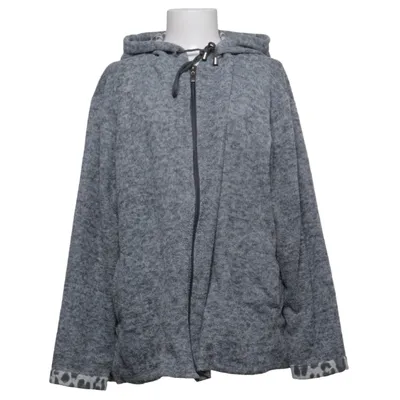 Hoodie (Gray, Multicolored) from Trofé Cotton, Elastane, Polyester