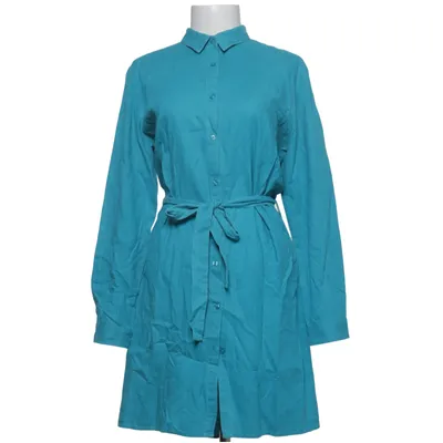 Robe chemise (Turquoise) de Trend One Lin, Viscose