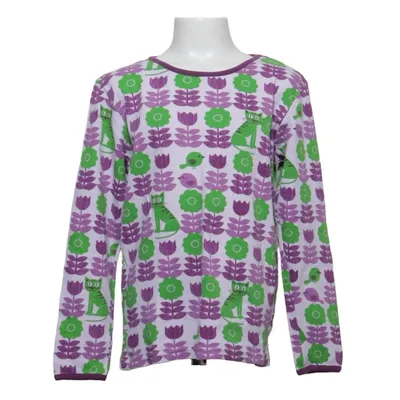 Långärmad t-shirt (Lila, Grön, Vit, Flerfärgad) från Duns Sweden Ekologisk bomull