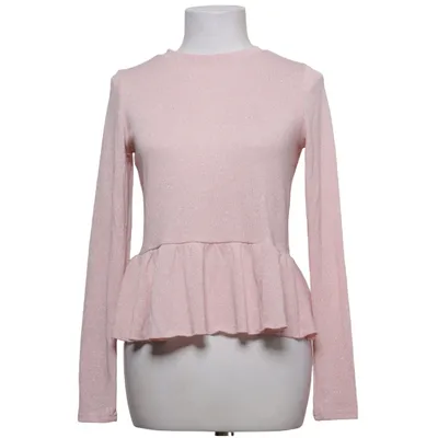 Peplum top (Roze) van Divided by H&M Elastaan, Metallvezel, Polyester