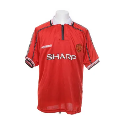 Voetbalshirt (Rood, Wit, Zwart) van Umbro Polyester