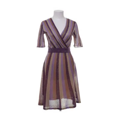 Wikkeljurk (Lila, Beige, Meerkleurig) van Amalia Metallvezel, Polyester, Viscose