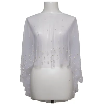 Poncho (Vit) från Vince Camuto Polyester