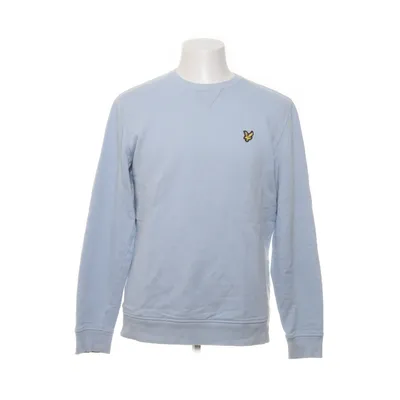 Collegetröja (Blå) från Lyle & Scott Ekologisk bomull