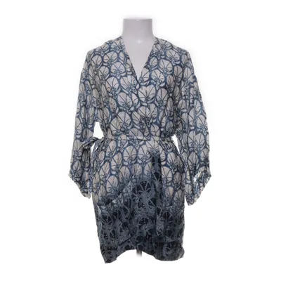 Morgonrock (Blå, Vit, Svart) från Serenity by Indiska Kupro