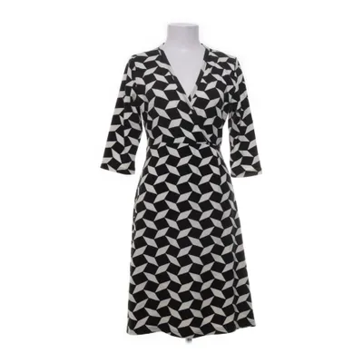 Wrap dress (Black, White) from Superstition