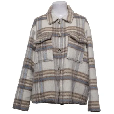 Överskjorta (Beige, Blå, Brun, Vit) från Jacqueline de Yong Polyester, Ull