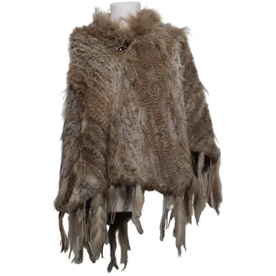 Pälsponcho (Brun) från CKN of Scandinavia Päls