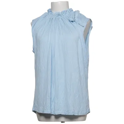 Top (Blue) from Vanting Elastane, Viscose