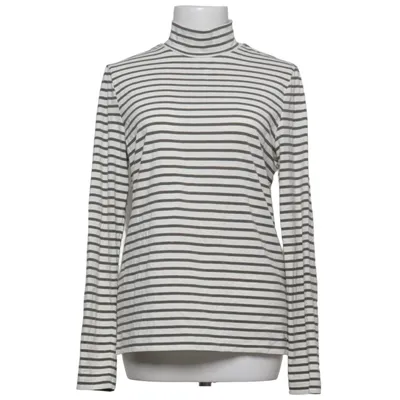 Turtleneck (Hvid, Brun) fra Thom by Thomas Rath Bomuld, Elastan, Modal