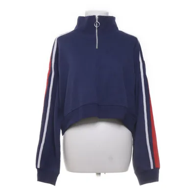 Sweatshirt (Blauw, Meerkleurig) van Divided by H&M Katoen, Polyester, Elastaan