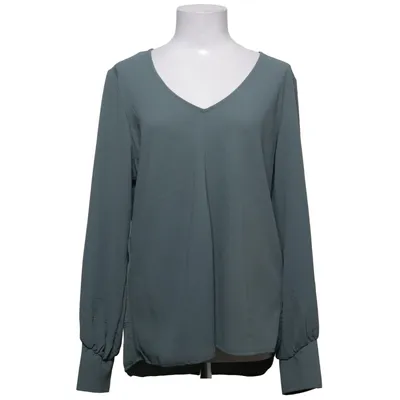 Blus (Grön) från ONLY Blue Denim Polyester