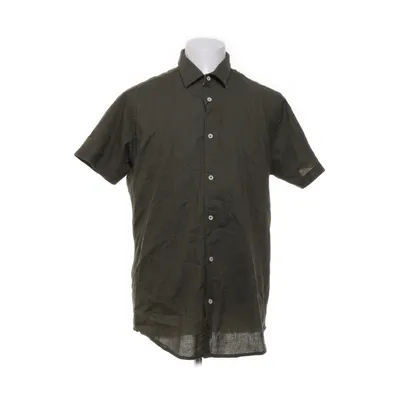 Kortærmet skjorte (Grøn) fra Marcus Linned, Polyester, Viscose
