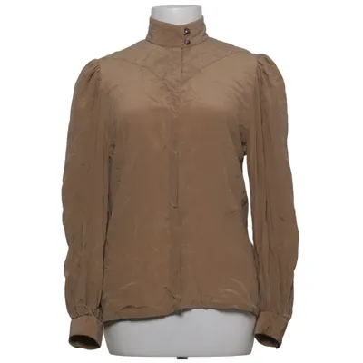 Blouse (Brown) from Pancaldi & B Silk