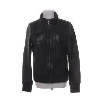 Läderjacka (Svart) från ONLY Limitless Polyester, Skinn