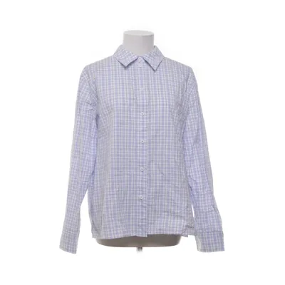 Skjorta (Vit, Blå) från H&M Trend Bomull