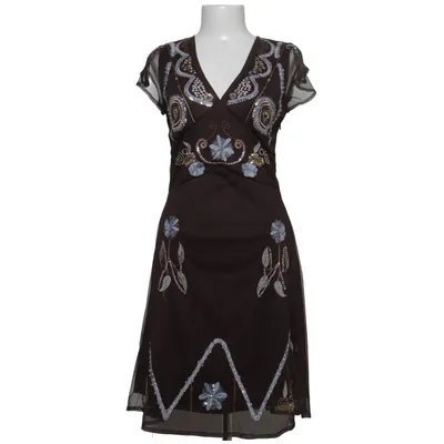 Cocktailklänning (Brun, Flerfärgad) från Uttam London Polyester