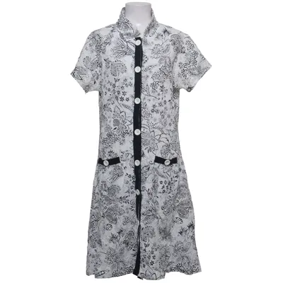 Klänning (Vit, Svart) från TurQuoise