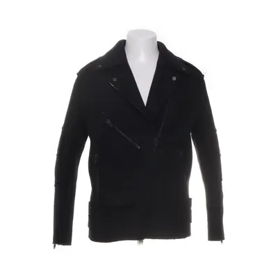 Bikerjakke (Blå) fra Alexander Wang x H&M Polyamid, Uld