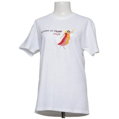 T-shirt (Wit) van Amour Katoen