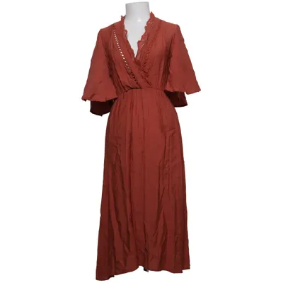 Klänning (Brun) från Shein Polyester, Viskos