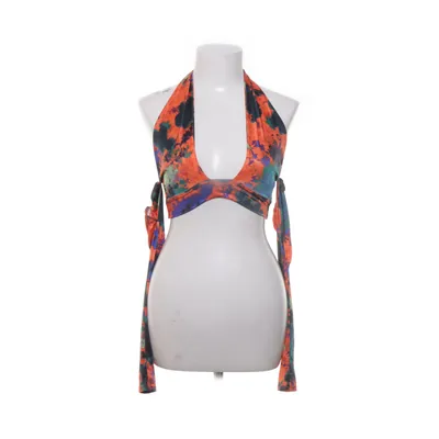 Haltertop (Oranje, Meerkleurig) van Missguided