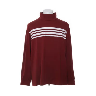 Langærmet t-shirt (Rød, Hvid) fra Shein