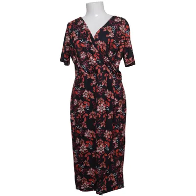 Omlottklänning (Svart, Flerfärgad) från Lady Vintage