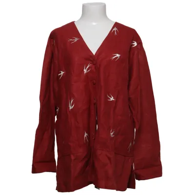 Bluse (Rot) von Maria Maruschka Leinen