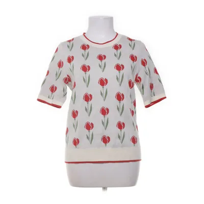 Top (Green, Red, White) from & Other Stories Polyamide, Elastane, Cotton