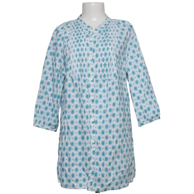 Bluse (Blau, Weiß) von Ellos Plus Collection Baumwolle