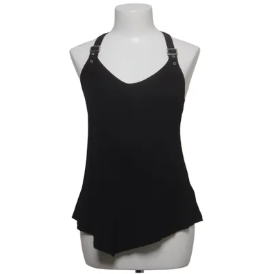 Tanktop (Zwart) van Killstar Elastaan, Viscose