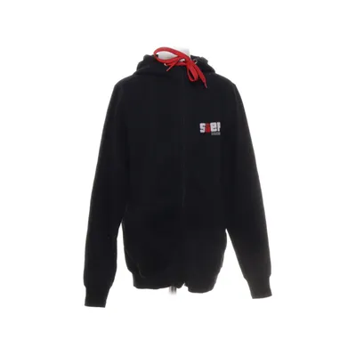 Huvtröja (Svart) från Supreme Basics Bomull, Polyester