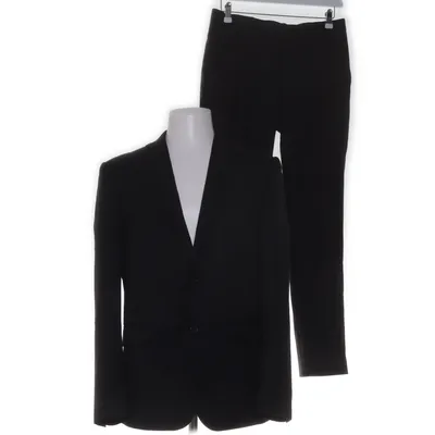 Kostym (Svart) från Dressmann Polyester, Ull, Elastan