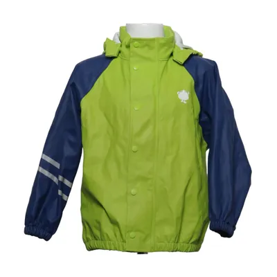 Rain jacket (Green, Blue) from Vossatassar Polyester, Polyurethane