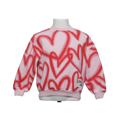 Sweatshirt (Pink, Rød) fra Zara Bomuld, Elastan