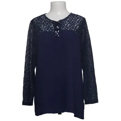 Blus (Blå) från DNY Bomull, Nylon, Viskos