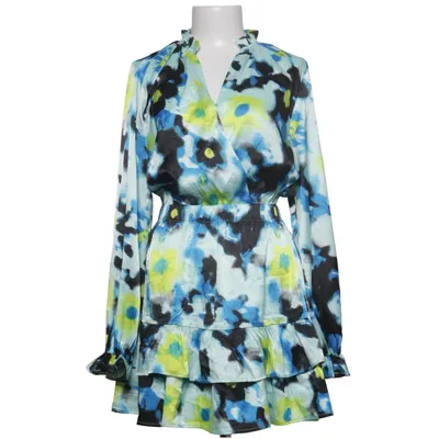 Jurk (Blauw, Meerkleurig) van Loavies Elastaan, Polyester