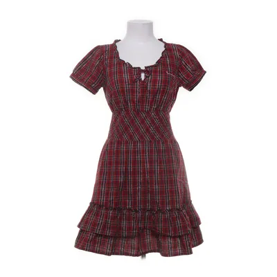 Dress (Red, Multicolored) from Bondelid Cotton, Metallic fiber