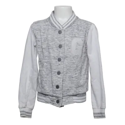 Varsity jacket (Gray, White) from Girls United Cotton, Polyester