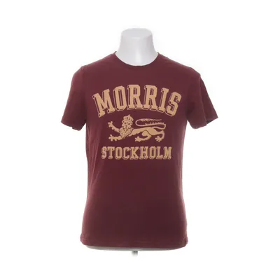 T-shirt (Rood) van Morris Katoen