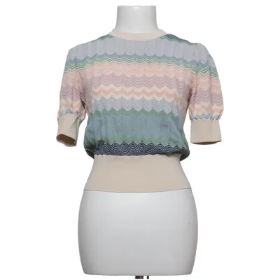 Top (Beige, Multicolored) from By Malina Polyamide, Viscose